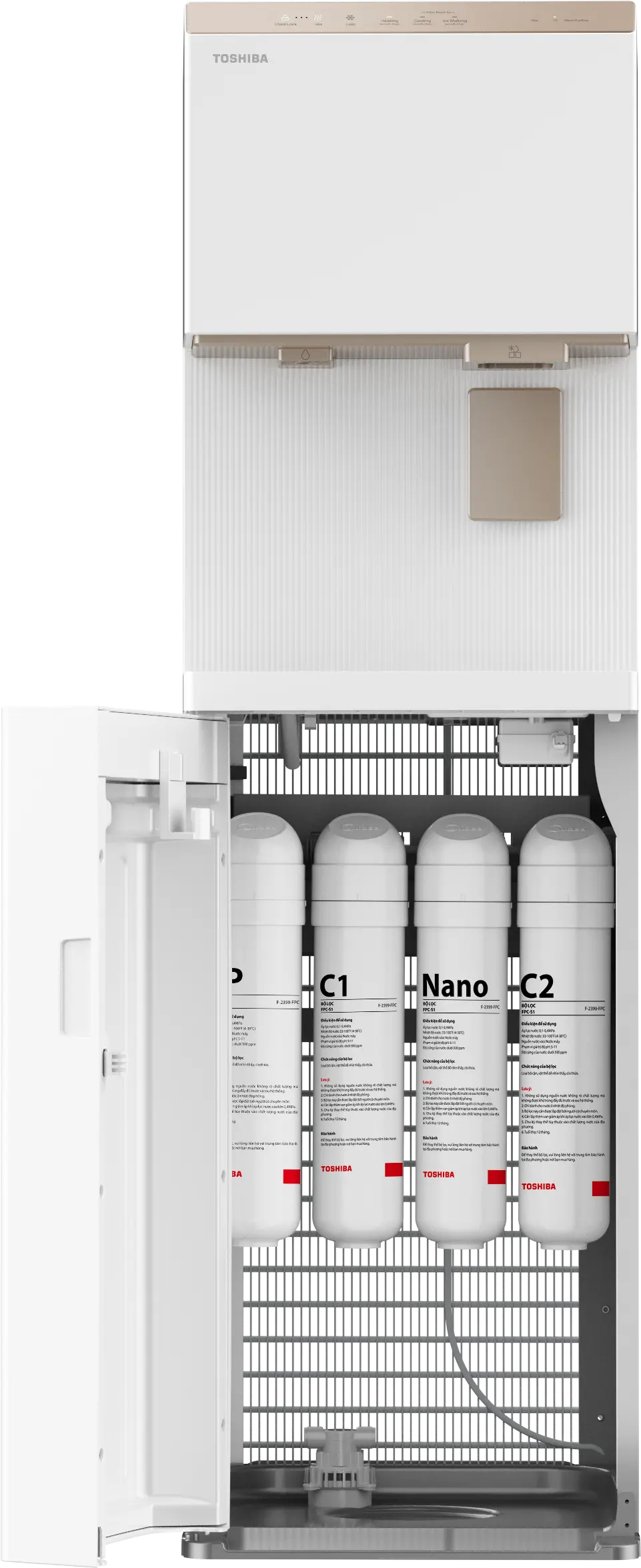 Toshiba Water Dispenser with Ice Maker