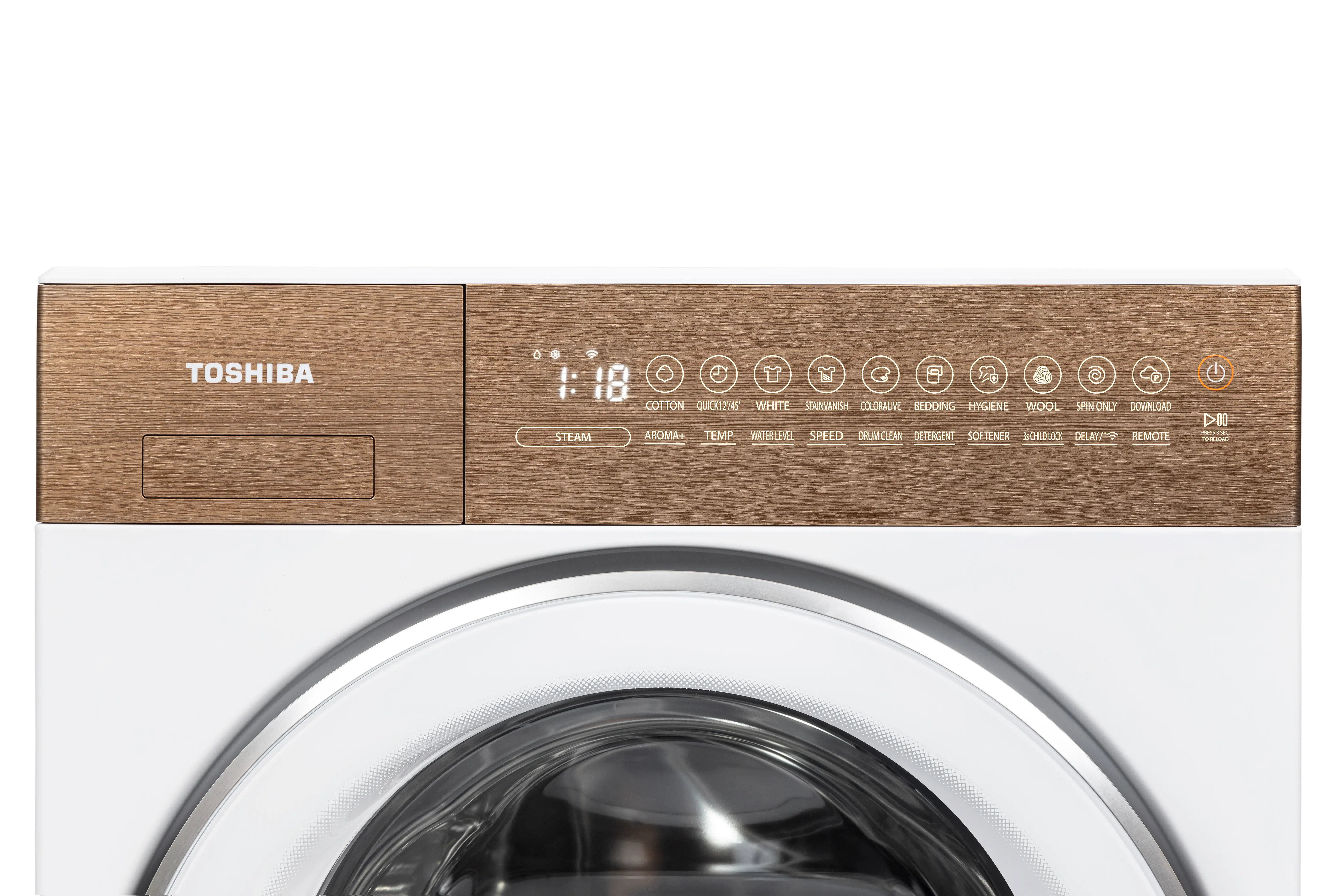Japandi Front Load Washing Machine