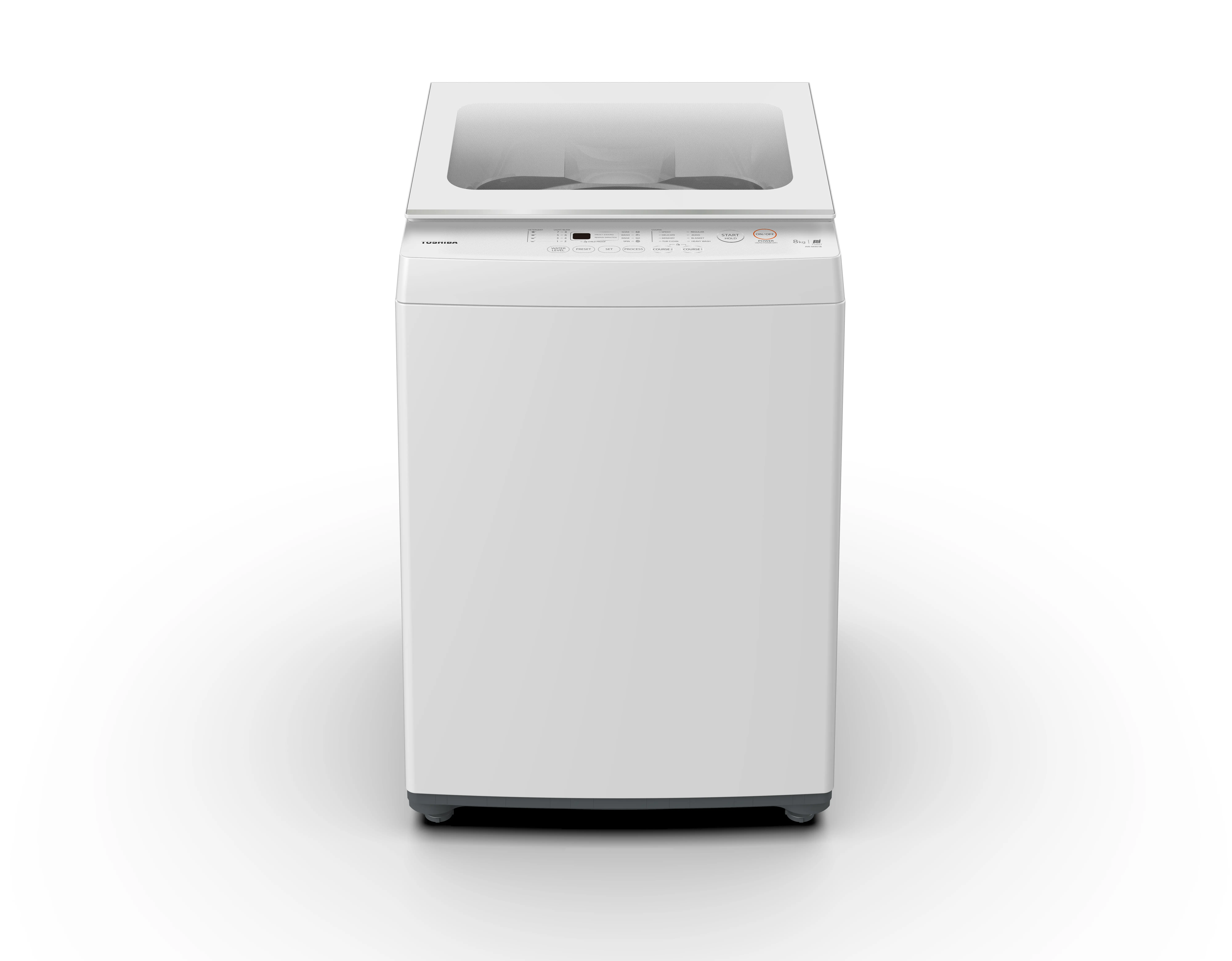 Toshiba 8kg Fully Automatic Top Load Washing Machine (Non-Inverter)
