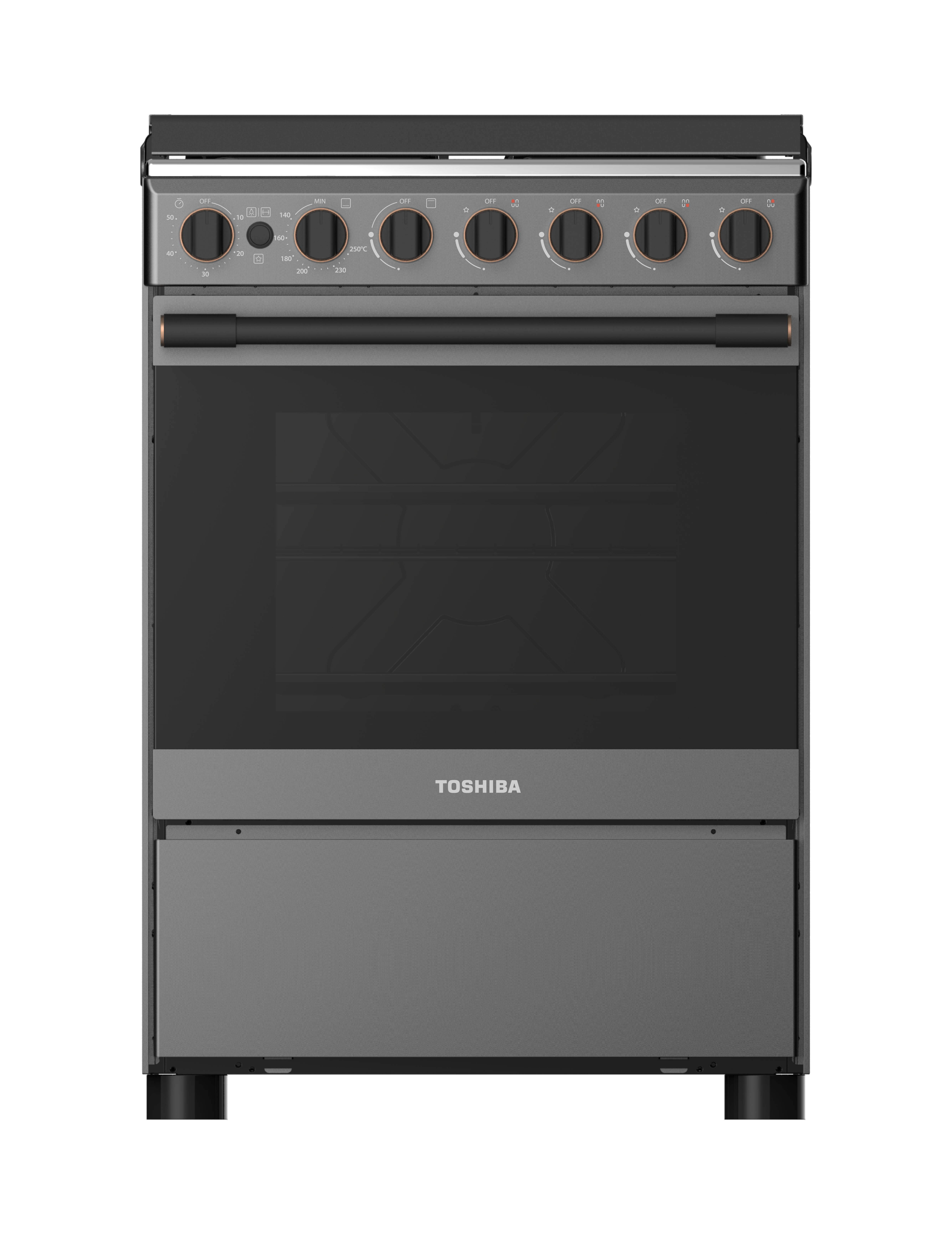 4 Burner Gas Cooking Range