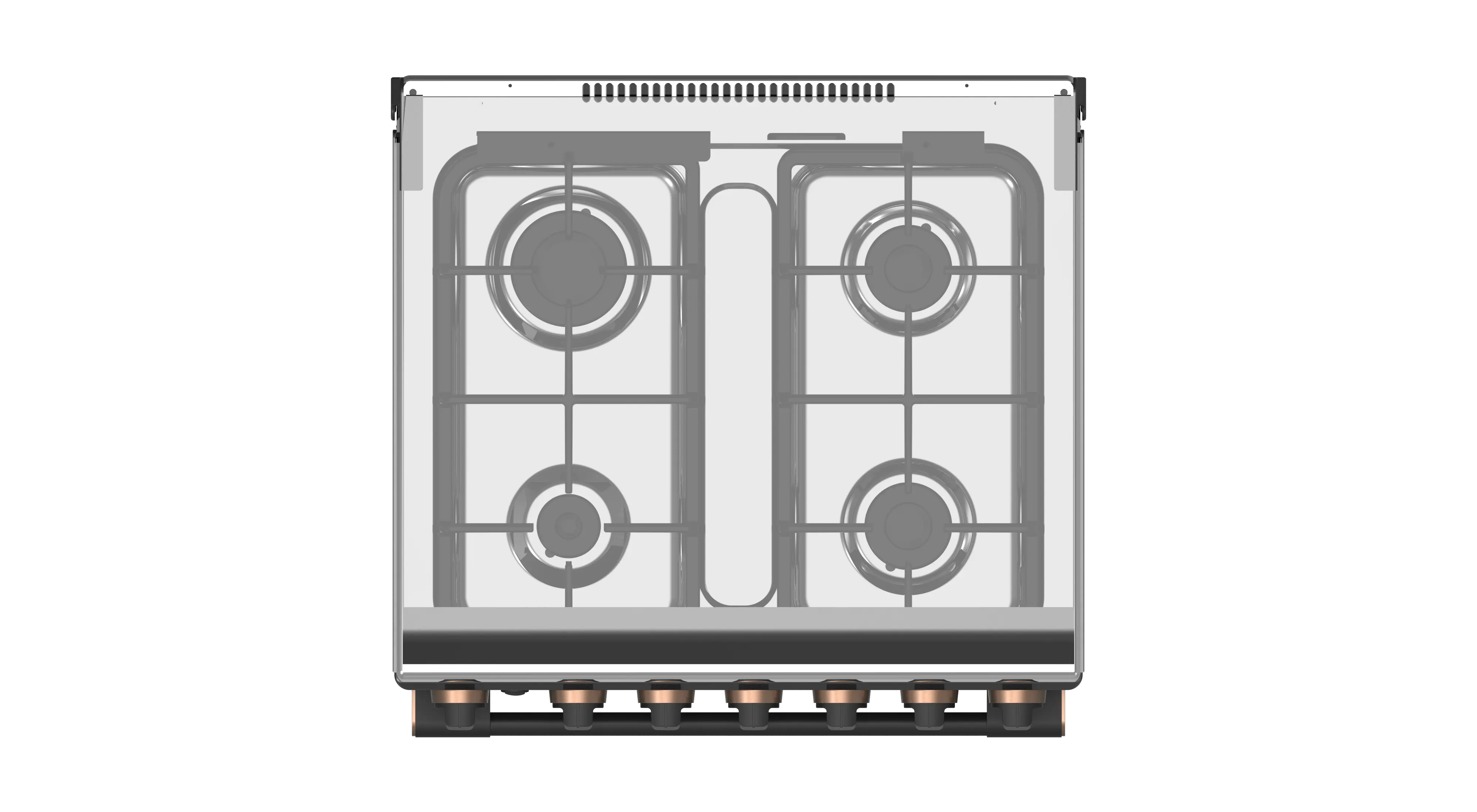 4 Burner Gas Cooking Range