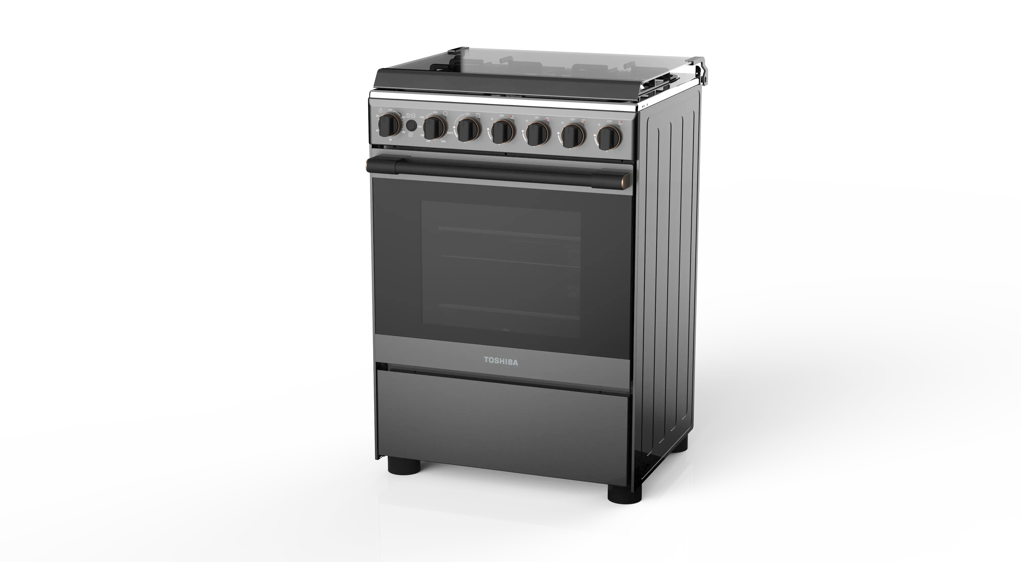 4 Burner Gas Cooking Range