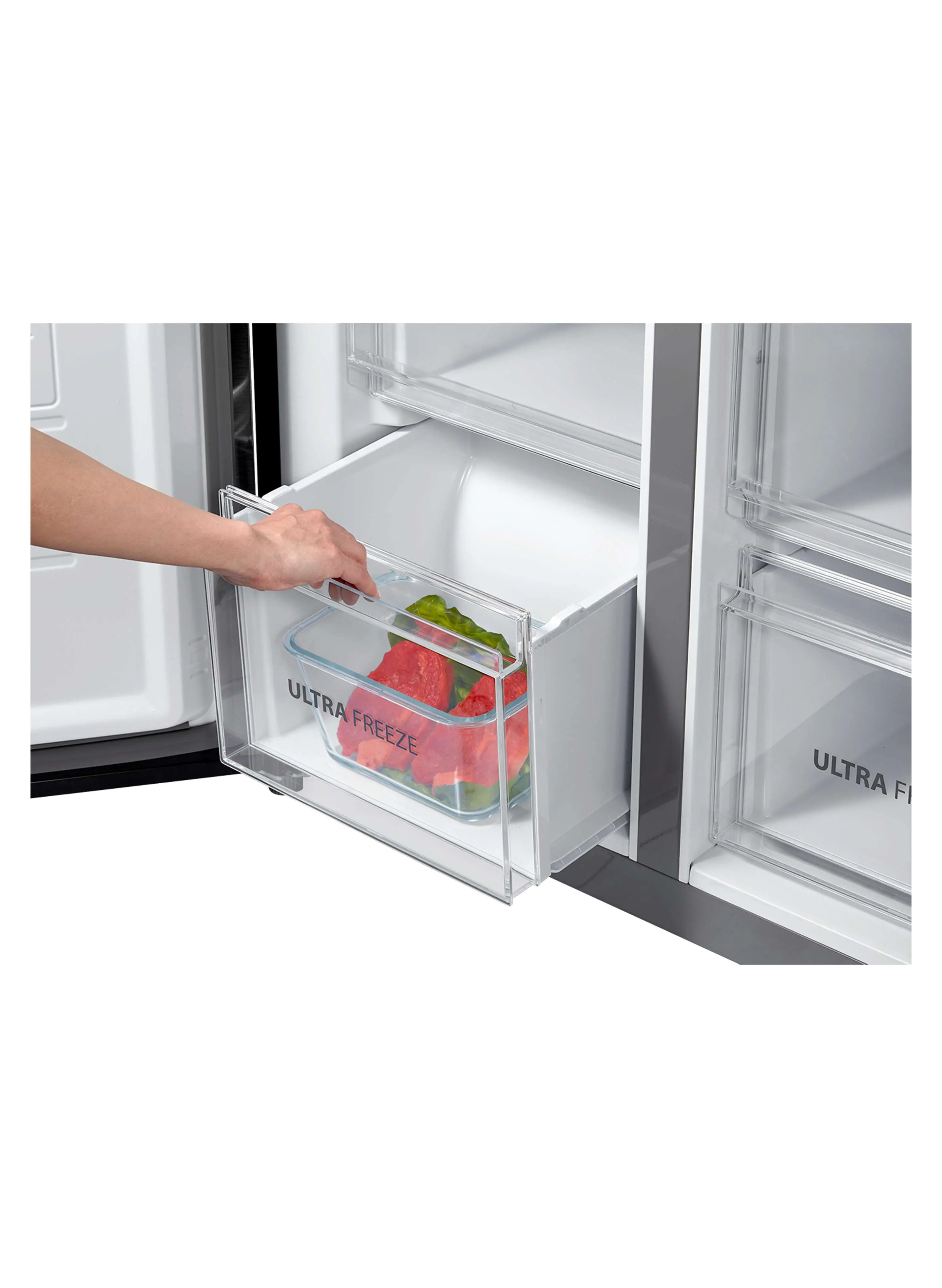Toshiba 4 Door refrigerator, Net 457L, 16.1 Cu.ft.