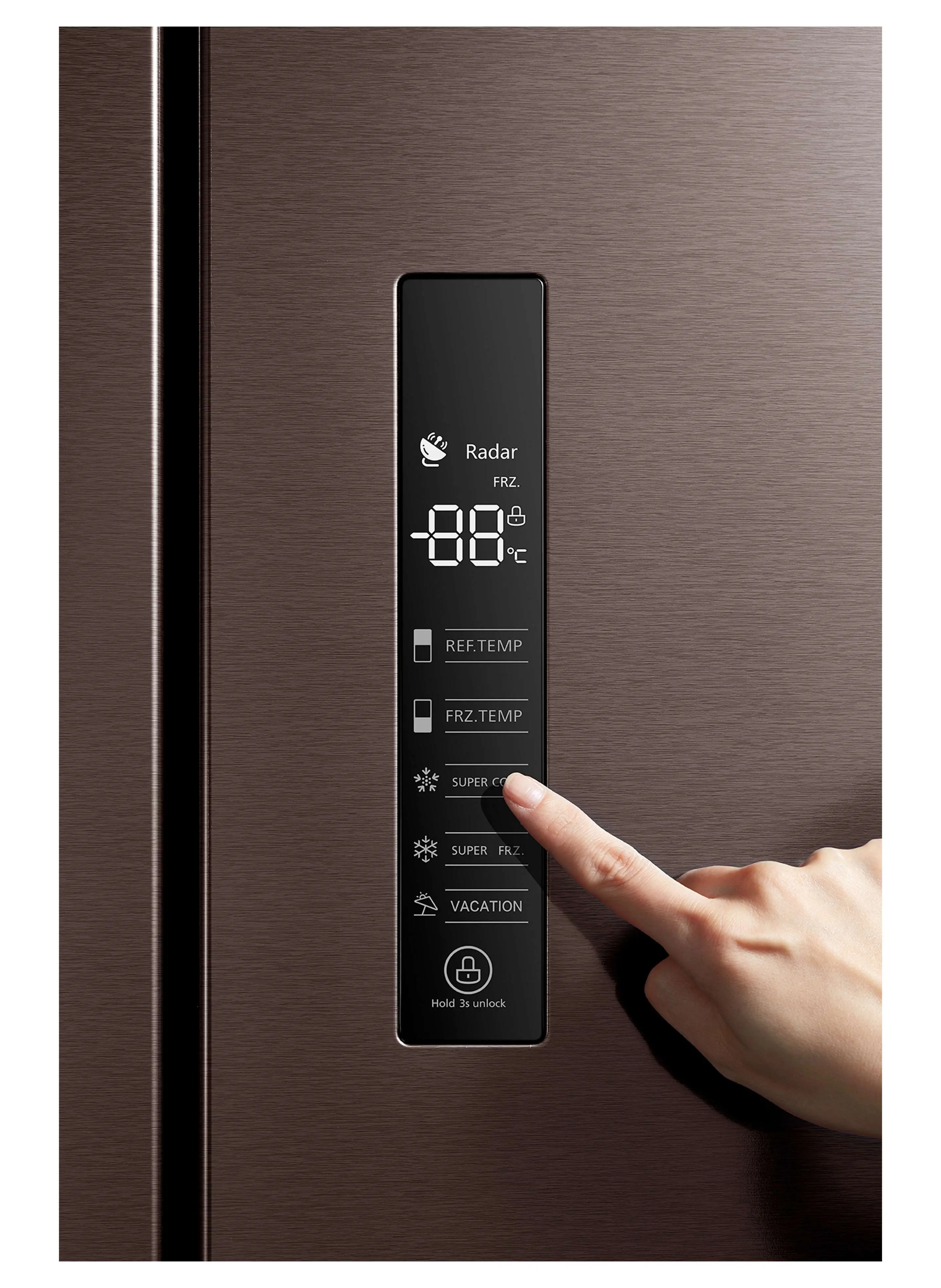 Toshiba 4 Door refrigerator, Net 457L, 16.1 Cu.ft.