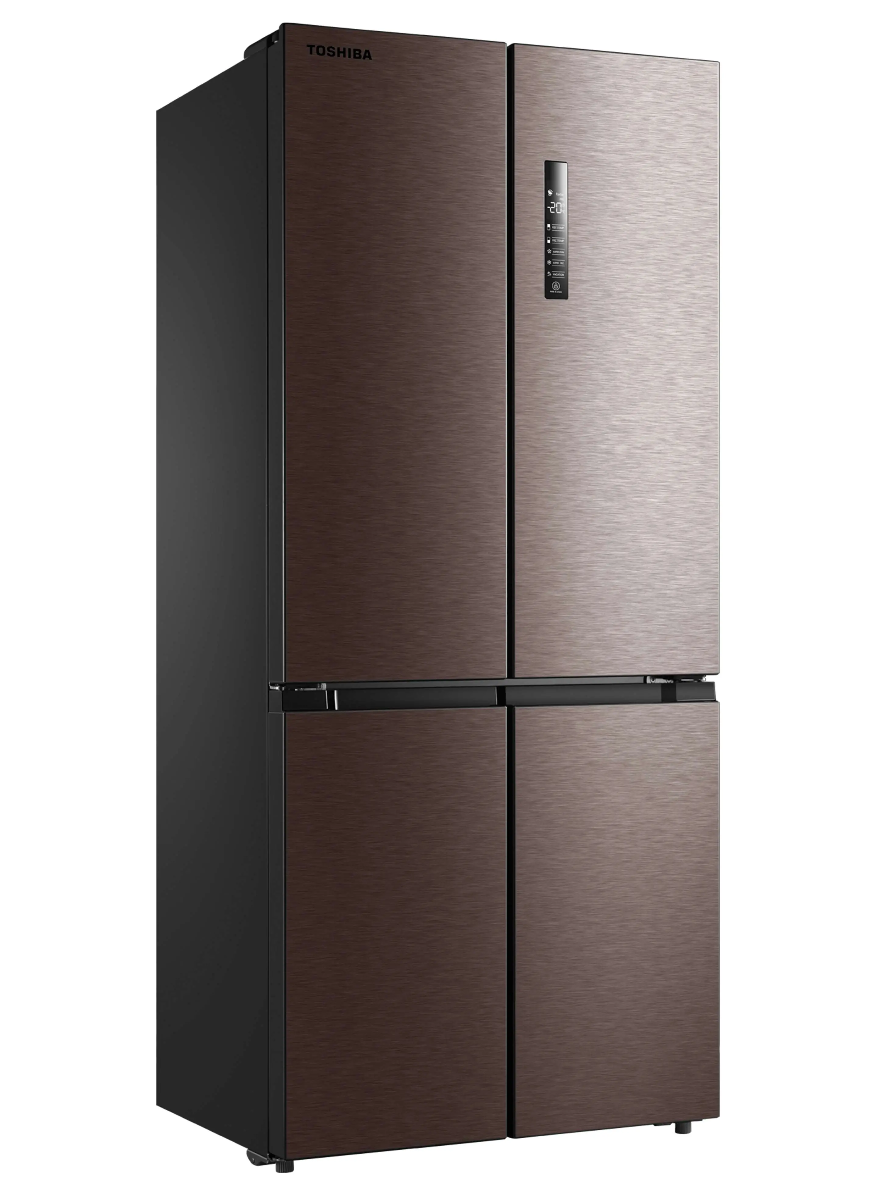 Toshiba 4 Door refrigerator, Net 457L, 16.1 Cu.ft.