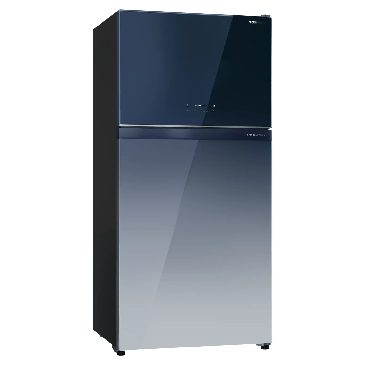 Toshiba Top Mount Refrigerator, Net 554L, 19.6 Cu.ft.