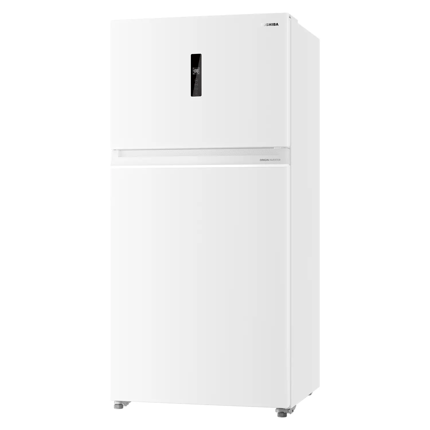 Toshiba Top Mount Refrigerator, Net 554L, 19.6 Cu.ft.