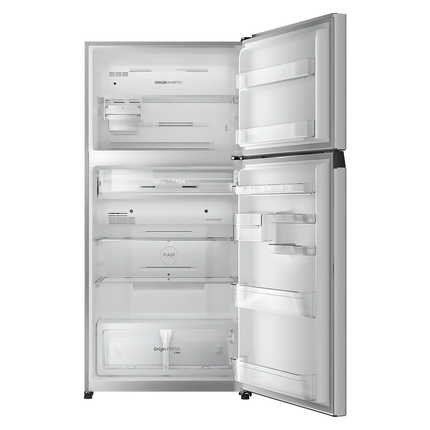 Toshiba Top Mount Refrigerator, Net 554L, 19.6 Cu.ft.