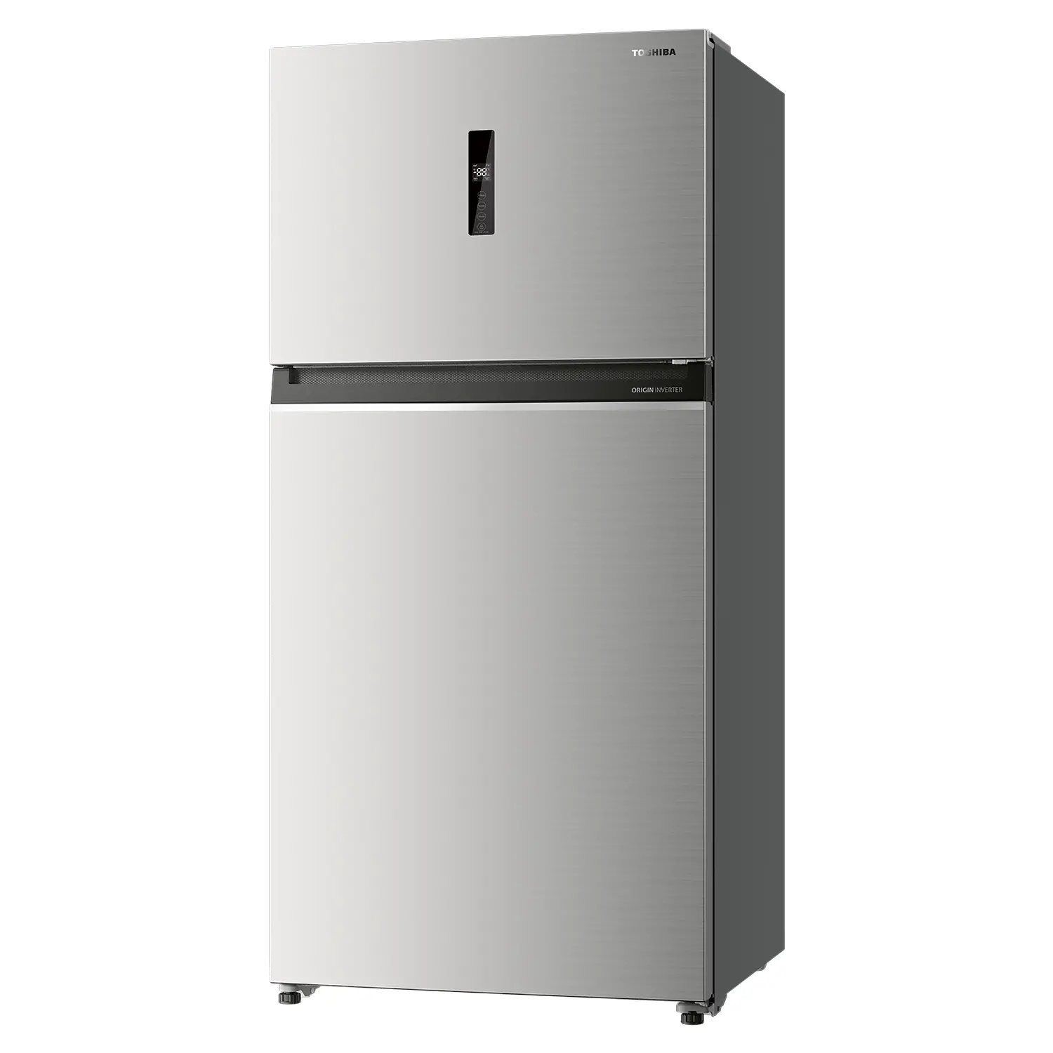 Toshiba Top Mount Refrigerator, Net 554L, 19.6 Cu.ft.