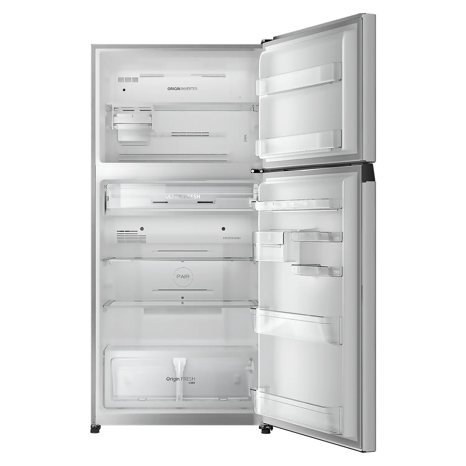 Toshiba Top Mount Refrigerator, Net 554L, 19.6 Cu.ft.