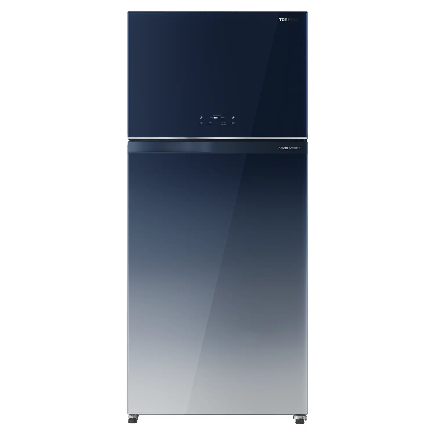 Toshiba Top Mount Refrigerator, Net 608L, 21.5 Cu.ft.