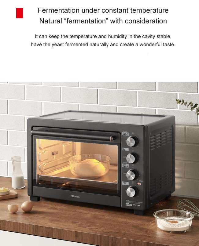 newest design 35l countertop toaster baking