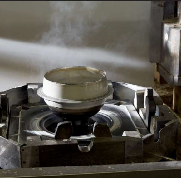 Toshiba's orginal manufacturing method of liquid metal forging.