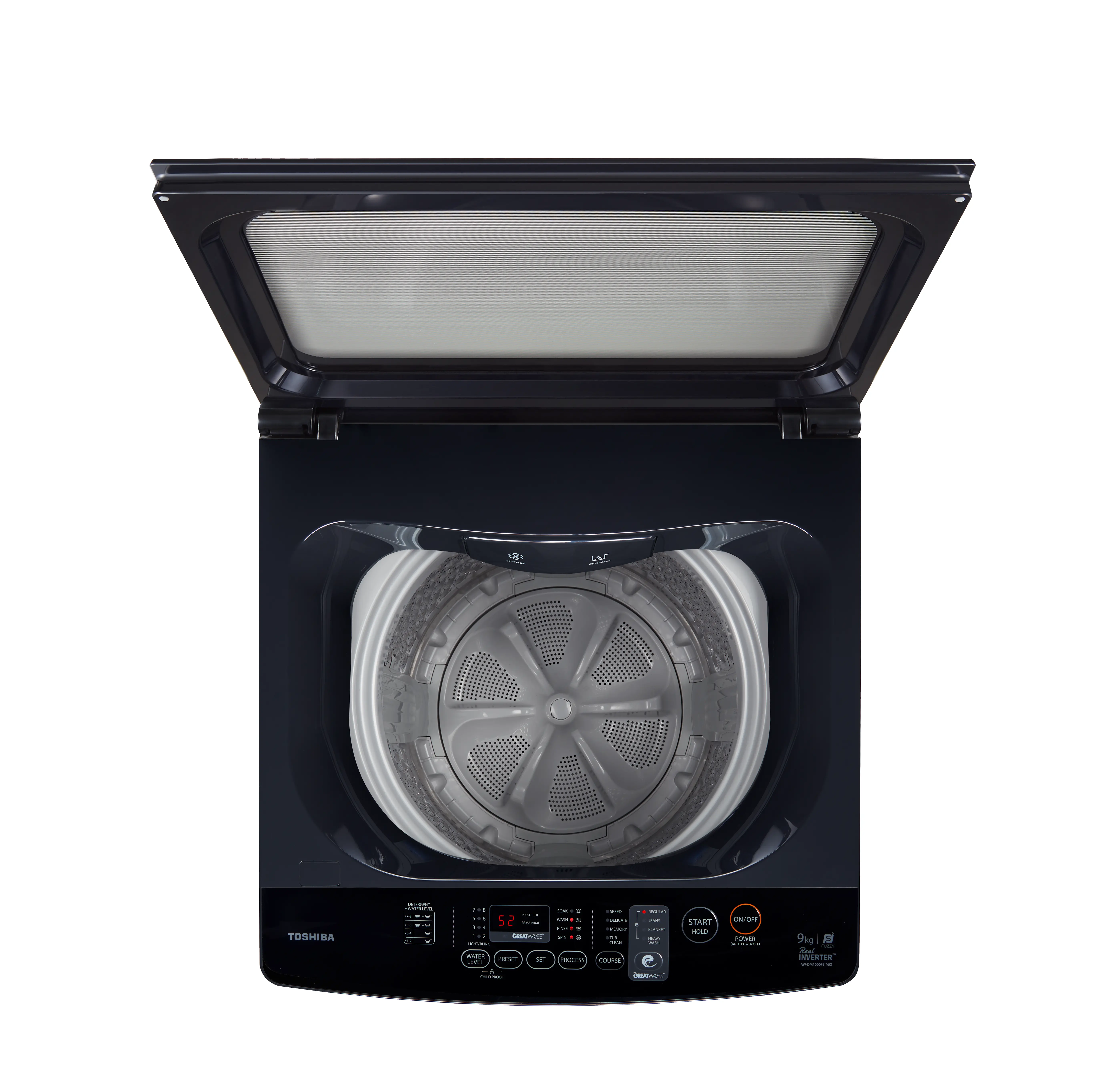 TOSHIBA 9KG/10.5KG 4 TIKCS TOP LOAD WASHER 