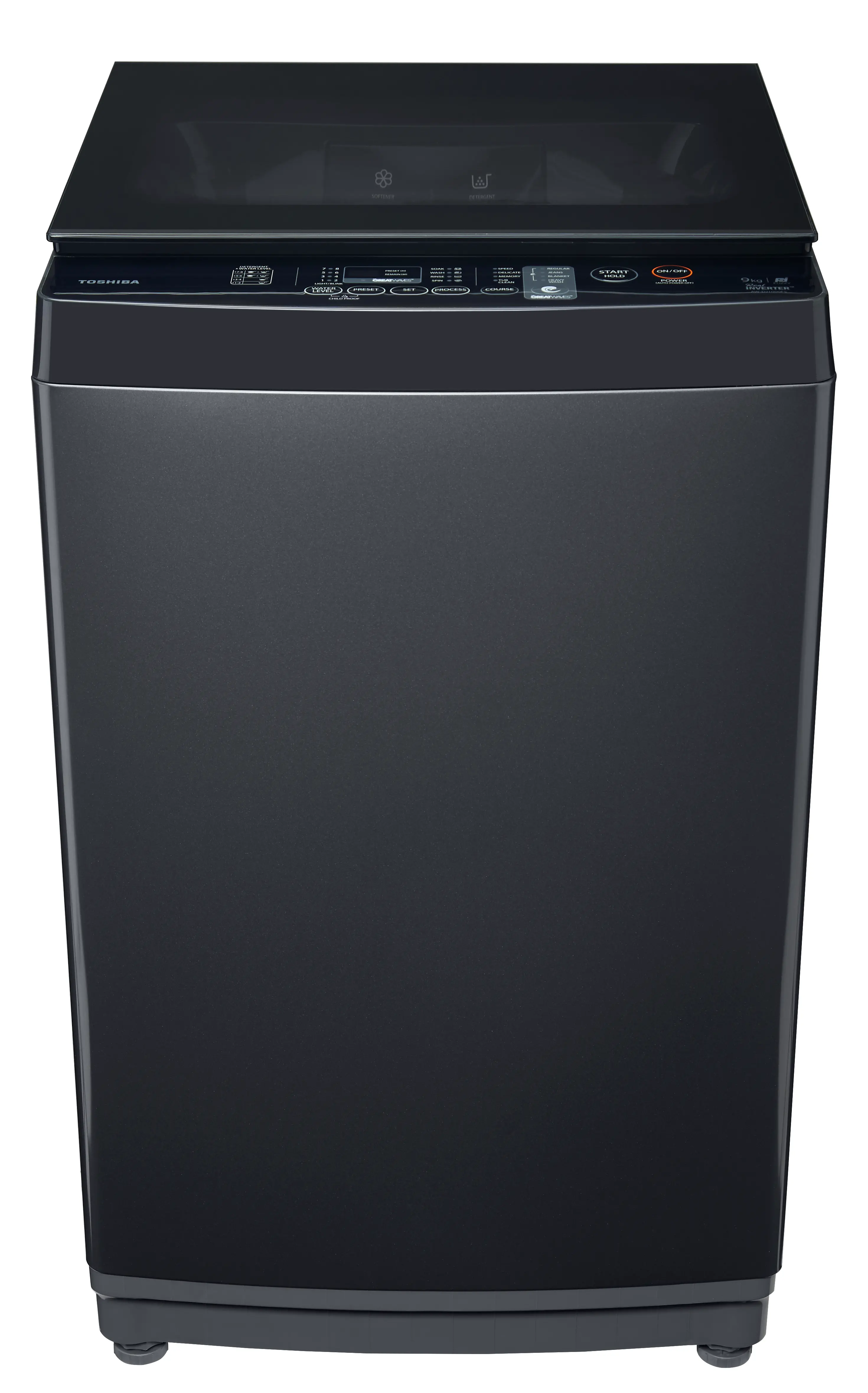TOSHIBA 9KG/10.5KG 4 TIKCS TOP LOAD WASHER 
