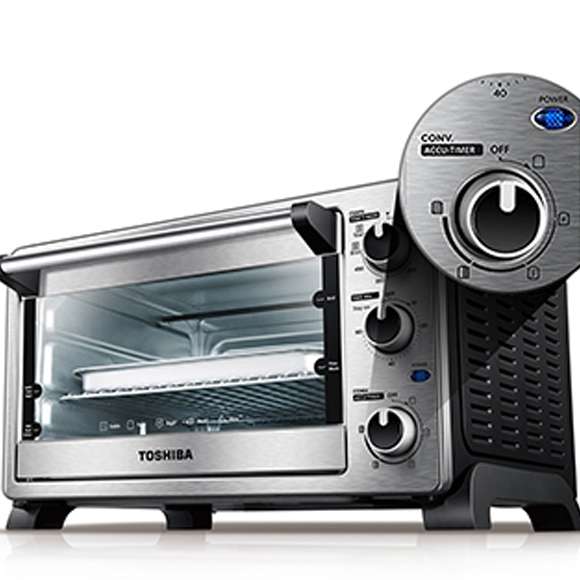 Toaster Oven 4 Slice, Multi-Function Stainless Steel Finish – 1100