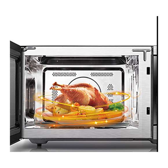 Toshiba TLAC25CZST Digital Convection Toaster Oven, Black Stainless