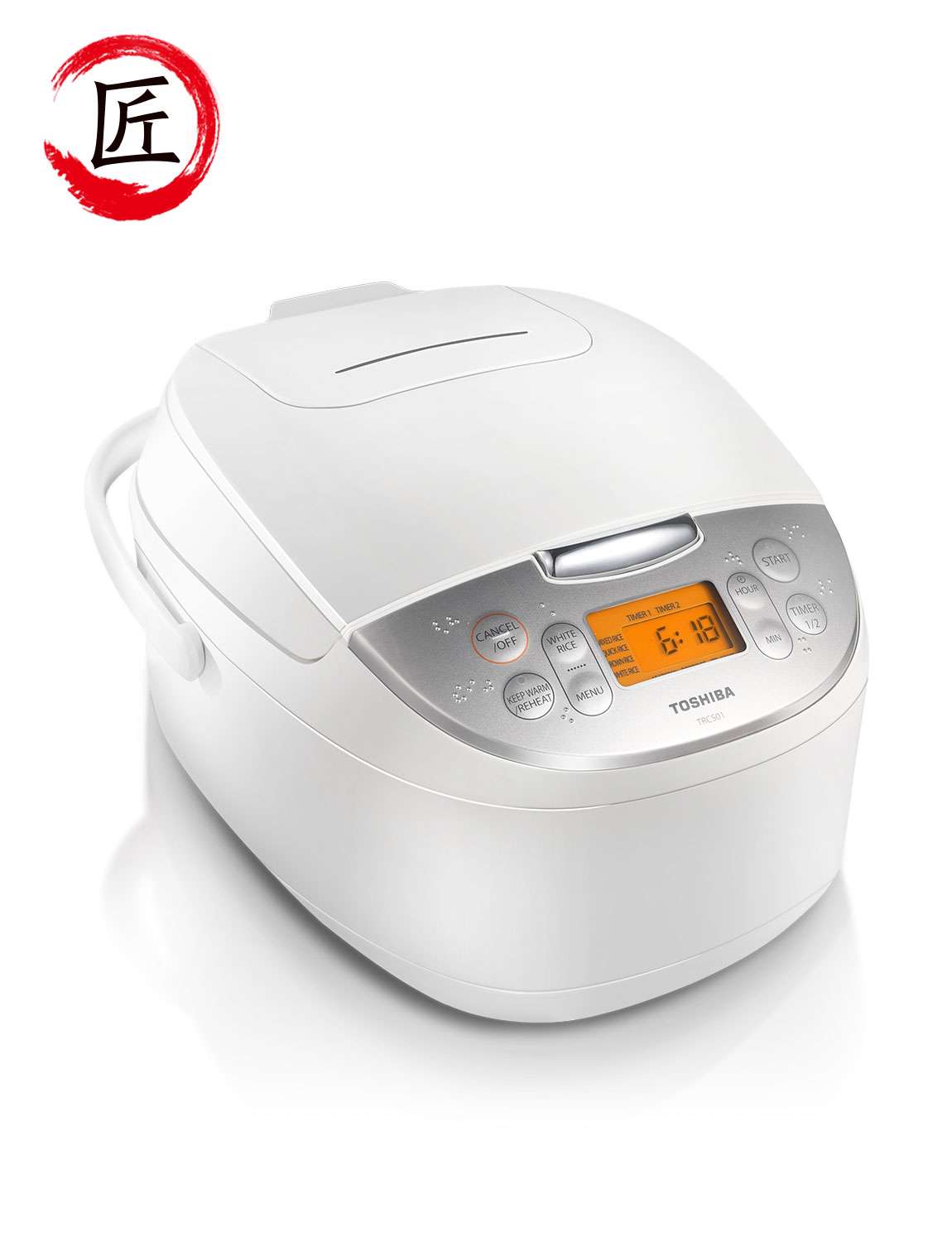 Toshiba IH Electric Rice Cooker Imported Household Intelligent Rice Cooker  Multifunctional Pressure Thickener Copper Kettle