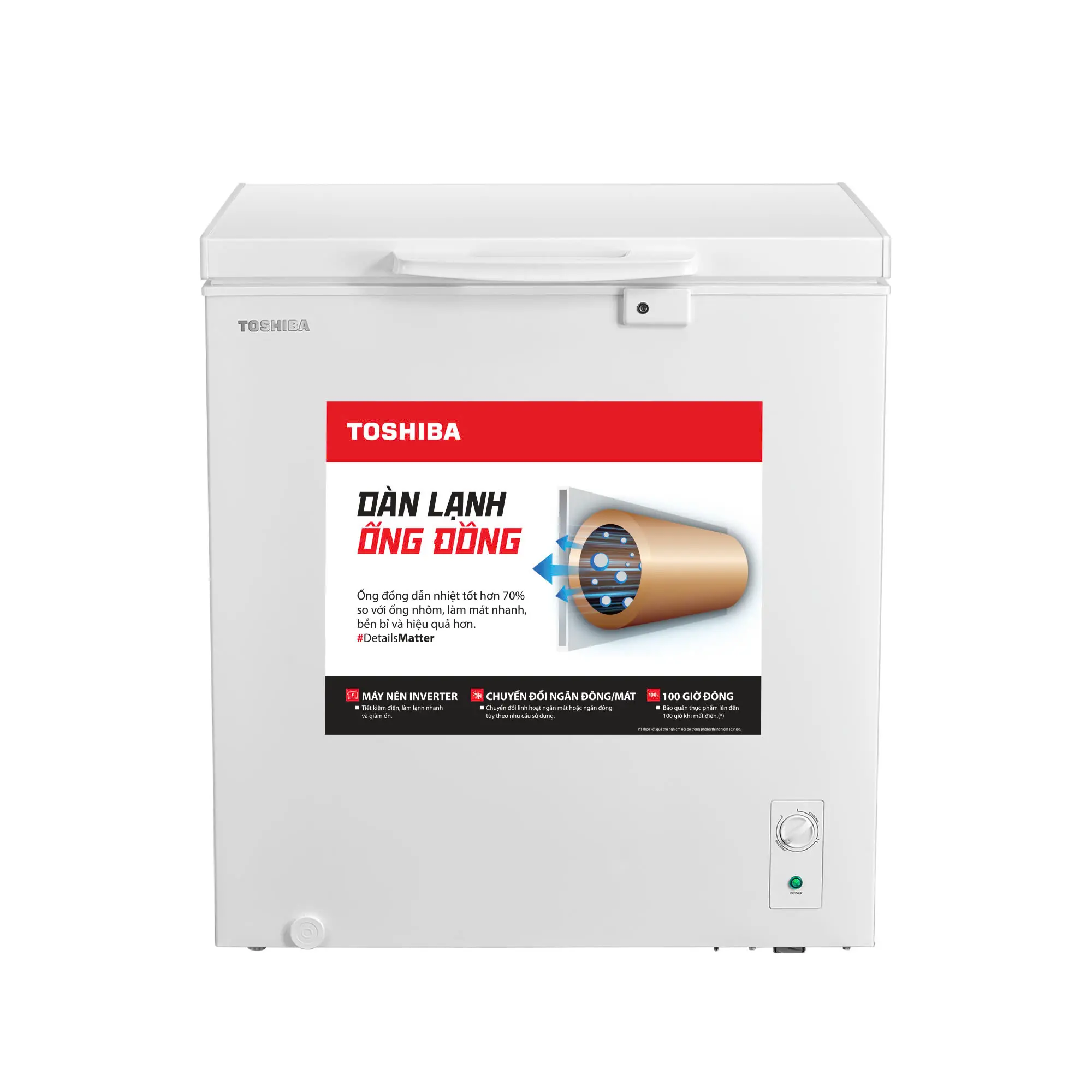 TỦ ĐÔNG TOSHIBA GR-RC265CM
