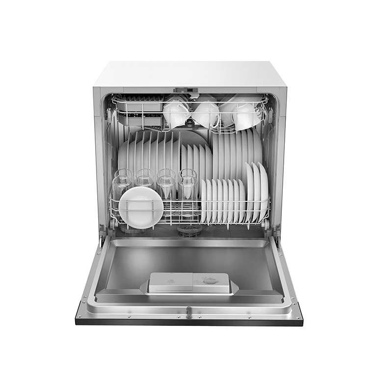 8 PLACE SETTING, FREE STANDING DISHWASHER, WITH UV ANTI BACTERIAL FILTER