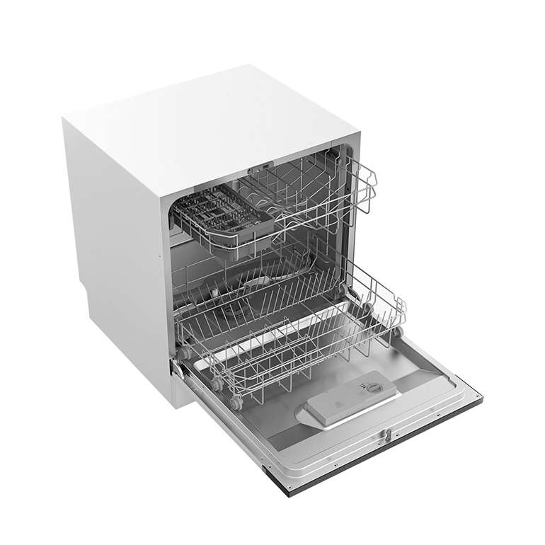 8 PLACE SETTING, FREE STANDING DISHWASHER, WITH UV ANTI BACTERIAL FILTER